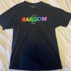 Ransom Rainbow Mouth Logo Tee